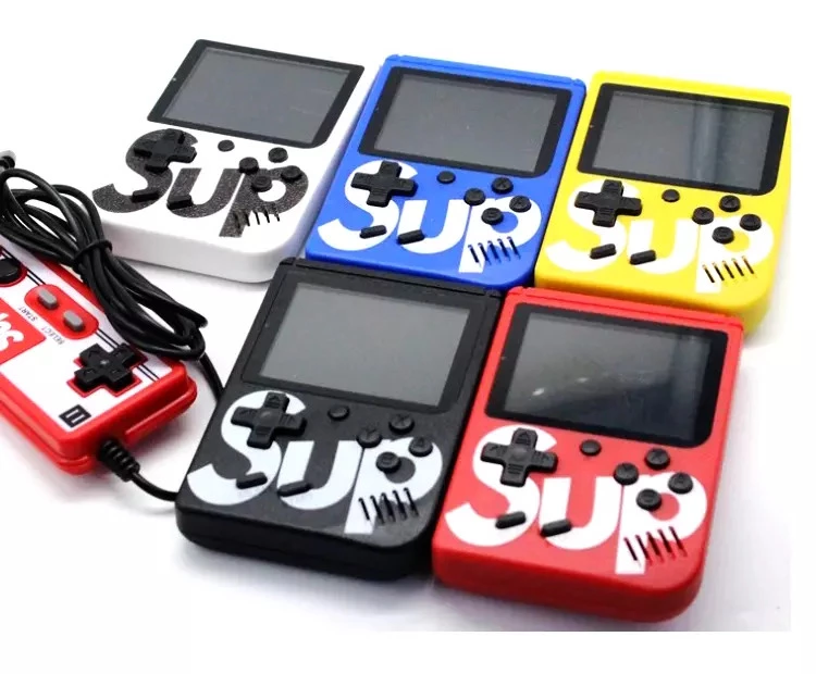 Портативная портативная игровая консоль Sup 400 в 1, Классическая Игровая приставка SUP