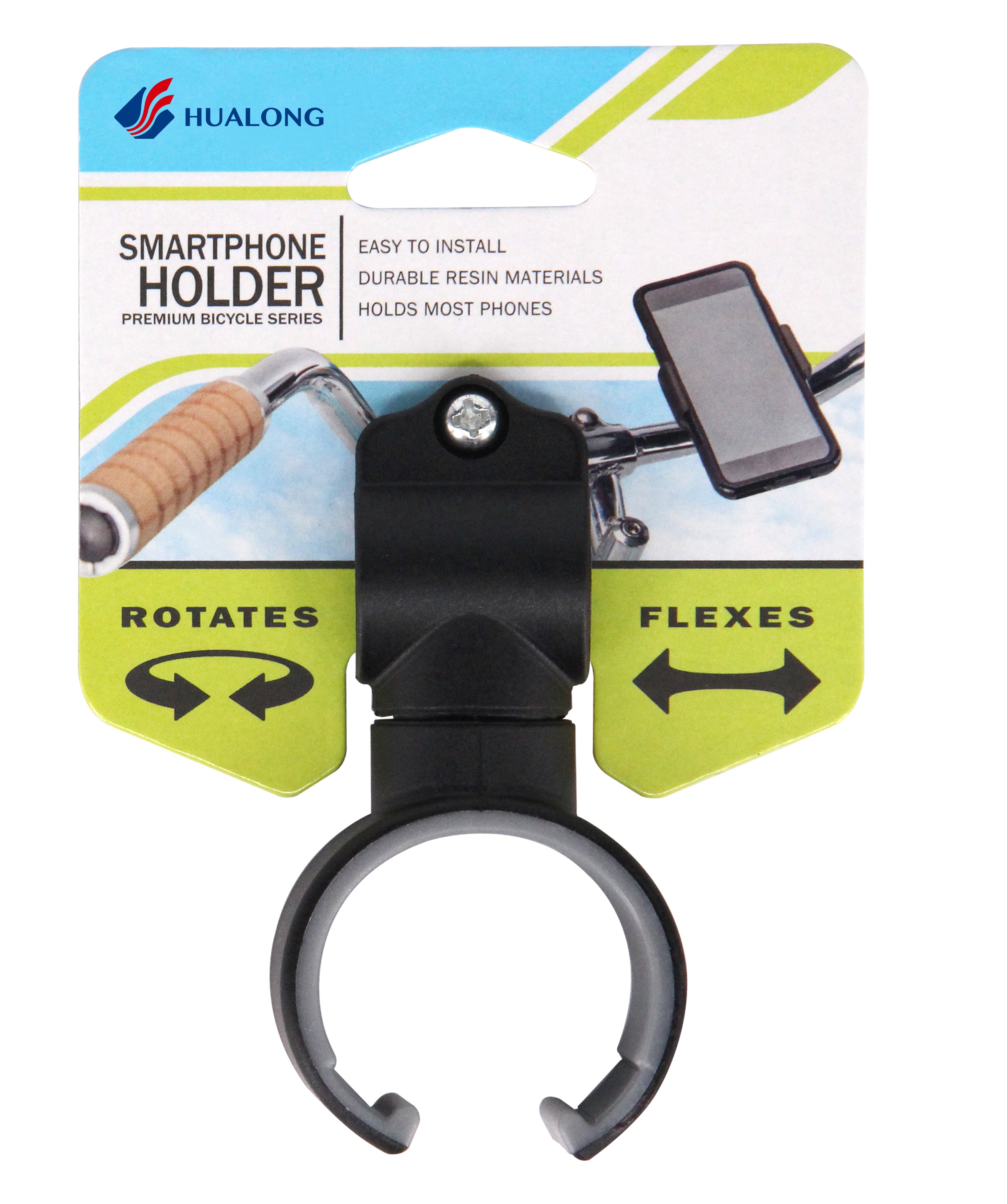 NINGBO HUALONG Manufacturer HL-902 Bicycle Mobile Phone Holder Huffy Style