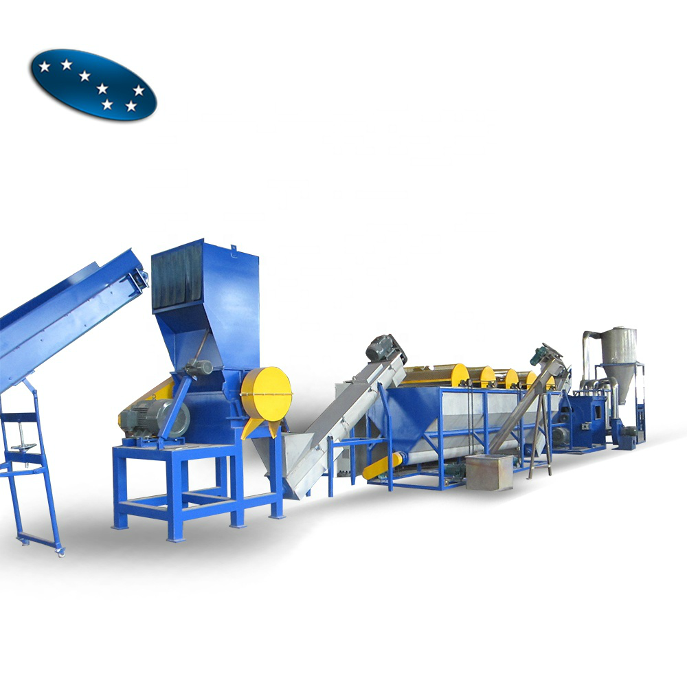 Энергосберегающая HDPE LDPE LLDPE ПЭТ лом переработка стиральная машина линия