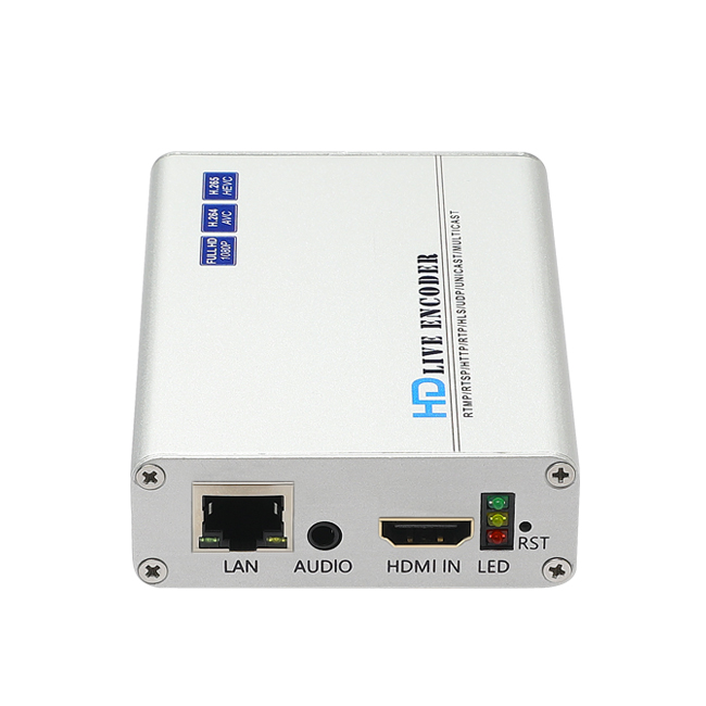 Haiwei H8118 HEVC H265 кодировщик HDMI видео кодировщик IPTV кодировщик для прямой трансляции Youtube Facebook Wowza