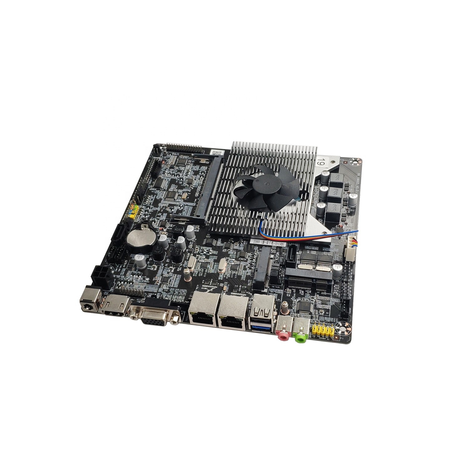 Двойная Промышленная материнская плата Lan J1900 J1800 N2810 N2840 с мини-ITX 17x17 архитектурой