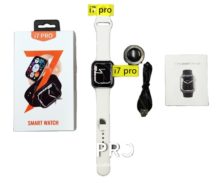 hot sell rohs smart watch i7 pro sports fitness Heart Rate Sleep Monitor for girls and boys watch 7 smart watch