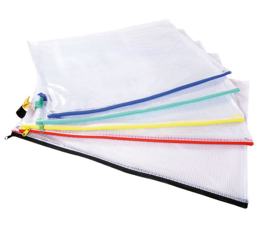 Custom Logo Pvc A4 File Documents Envelop Folders Felt File Bags With Zipper For Business Storage File