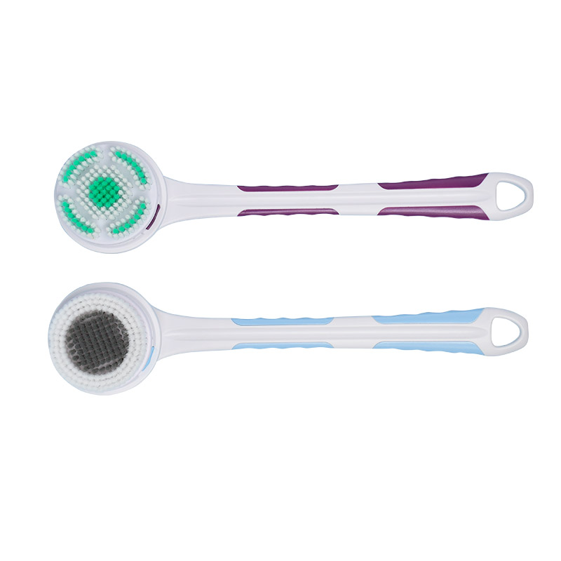 High Quality Long Handled Multi-function Waterproof Body Bat Shower Back Massage Electrical Spin Bath Brush