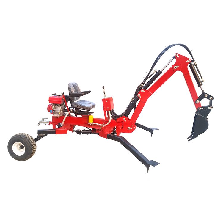High Quality Agriculture Mini Towable Backhoe Farm Backhoe Digger Diesel Engine Atv Towable Backhoe For Agriculture