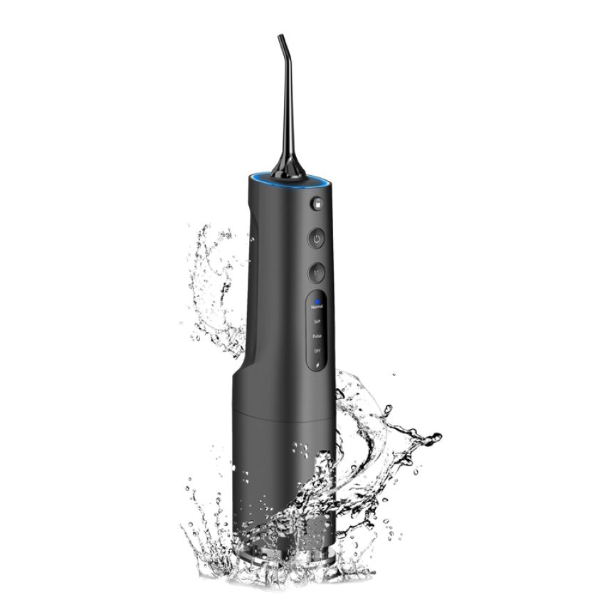 Дорожный выдвижной резервуар для воды 360 мл IPX7, USB Перезаряжаемый стоматологический Флоссер для полости рта, очиститель зубов