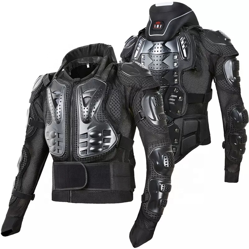 Motorcycle Racing Wear Full Body Armor Jacket with Motorcycle Neck Protector Suit for Racing Protection