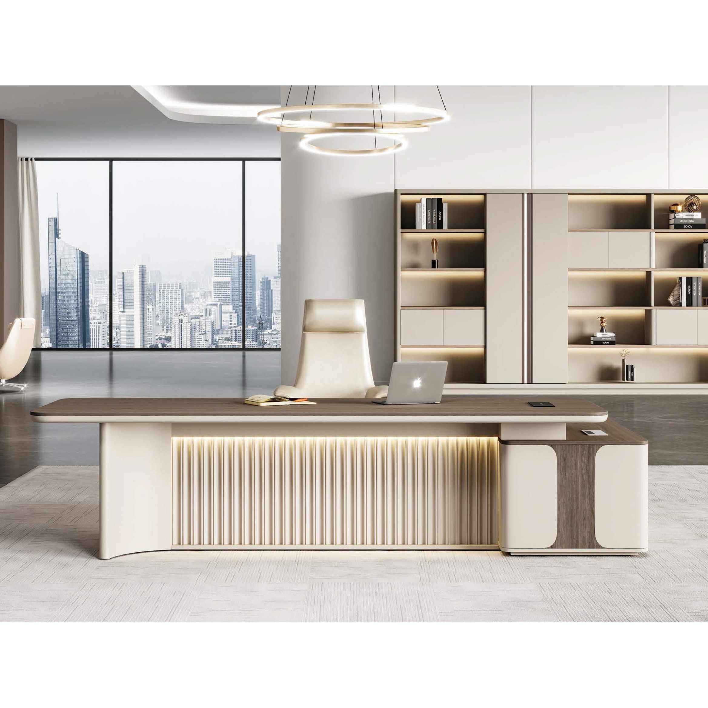 Роскошный офисный стол mdf boss стол руководителя
