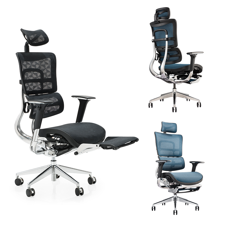 Best Quality High Back Mesh Ergonomic Office Chair with Foot Rest