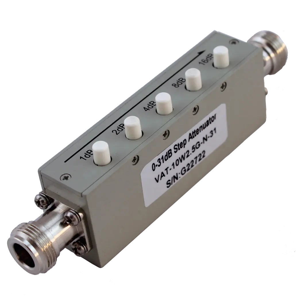 RF 10W Attenuator 3dB 6dB 10dB 30dB Step Attenuator N-Female To N-Female