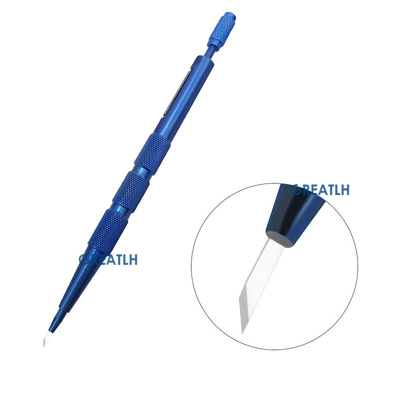 GREATLH Ophthalmic microsurgical Ophthalmic transplant blade Double Edge Blade