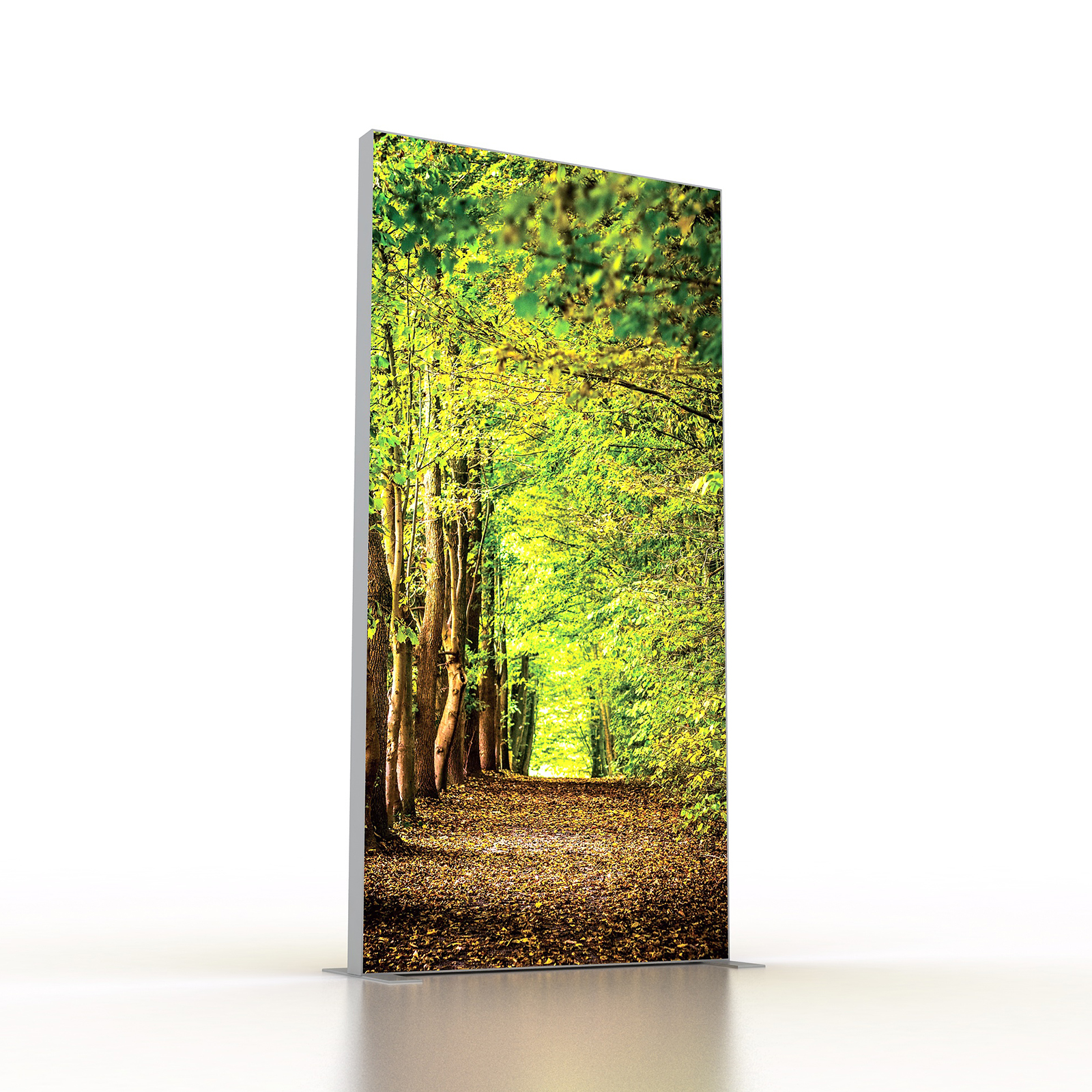A-NEW Led Light Box display Stand 80mm Advertising Stand Seg Light Box Exhibition Trade Fair Booth A Tool Free Frame Marketing