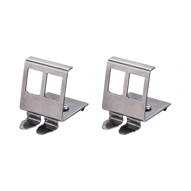 Wholesale Customized Good Quality Port Din Rail Keystone Adapter Metal Mounting Keystone Jack Holder