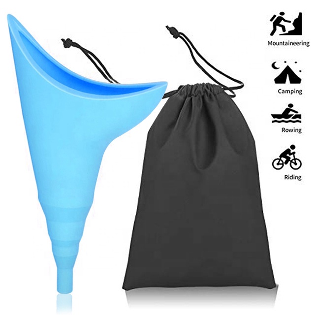 Silicone Stainless Steel Wc Pissing Toilet Urinal Device For Women