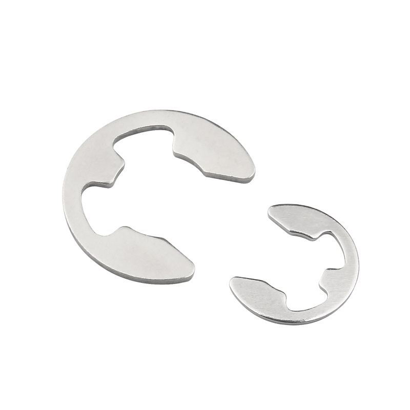 M6 M12 Stainless steel SS304 SS316 E type snap ring DIN6799