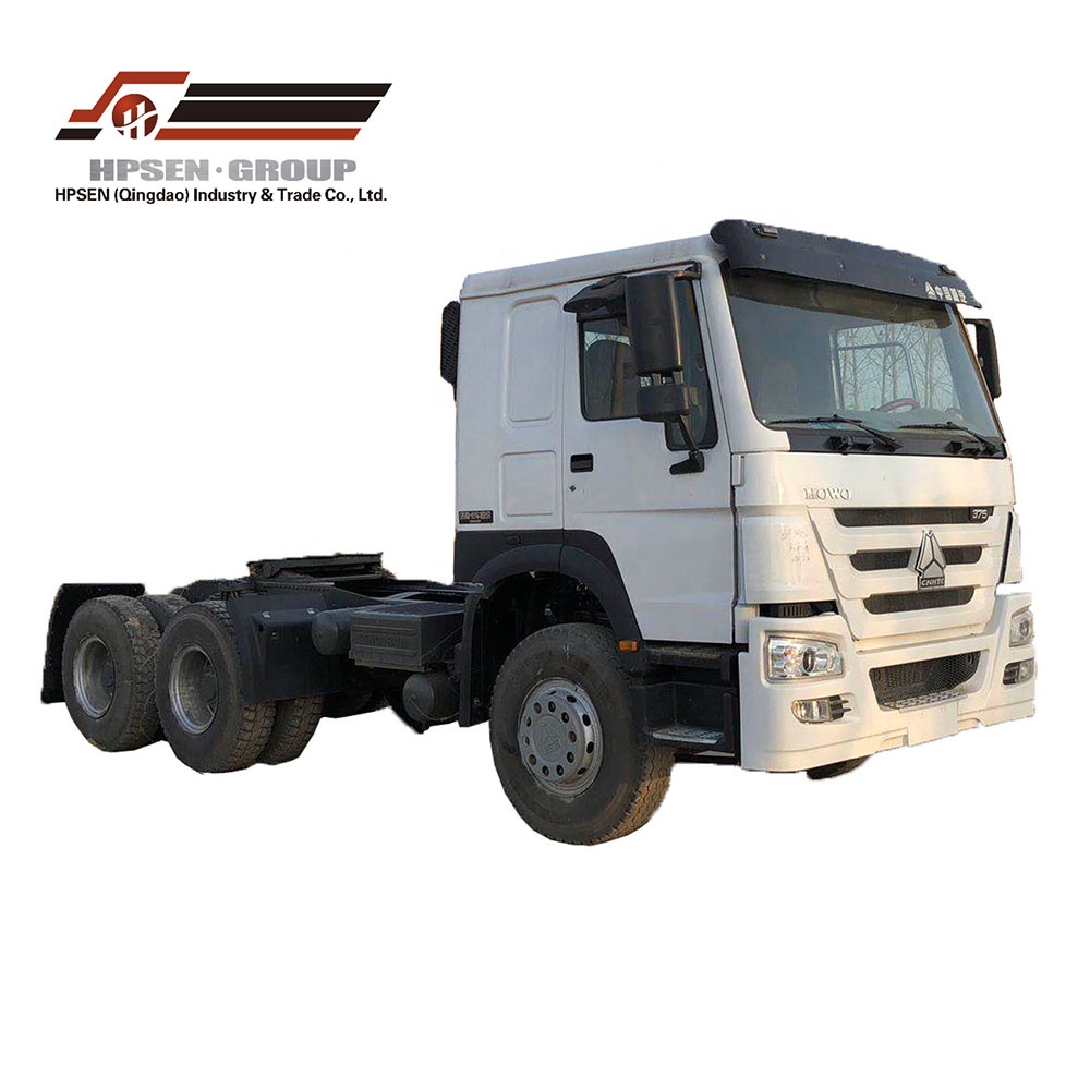 Б/у 6X4 HOWO 375hp головка прицепа грузовика трактора с 2011 по 2014