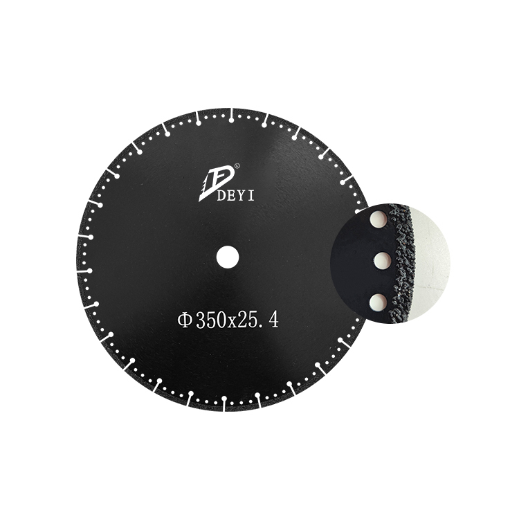 350mm marble diamond circular saw blade to cut stone and metal tube pipes inox rebar aluminum plastic superfine cutting disc