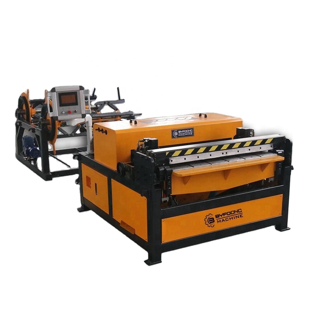 HVAC rectangular duct forming machine