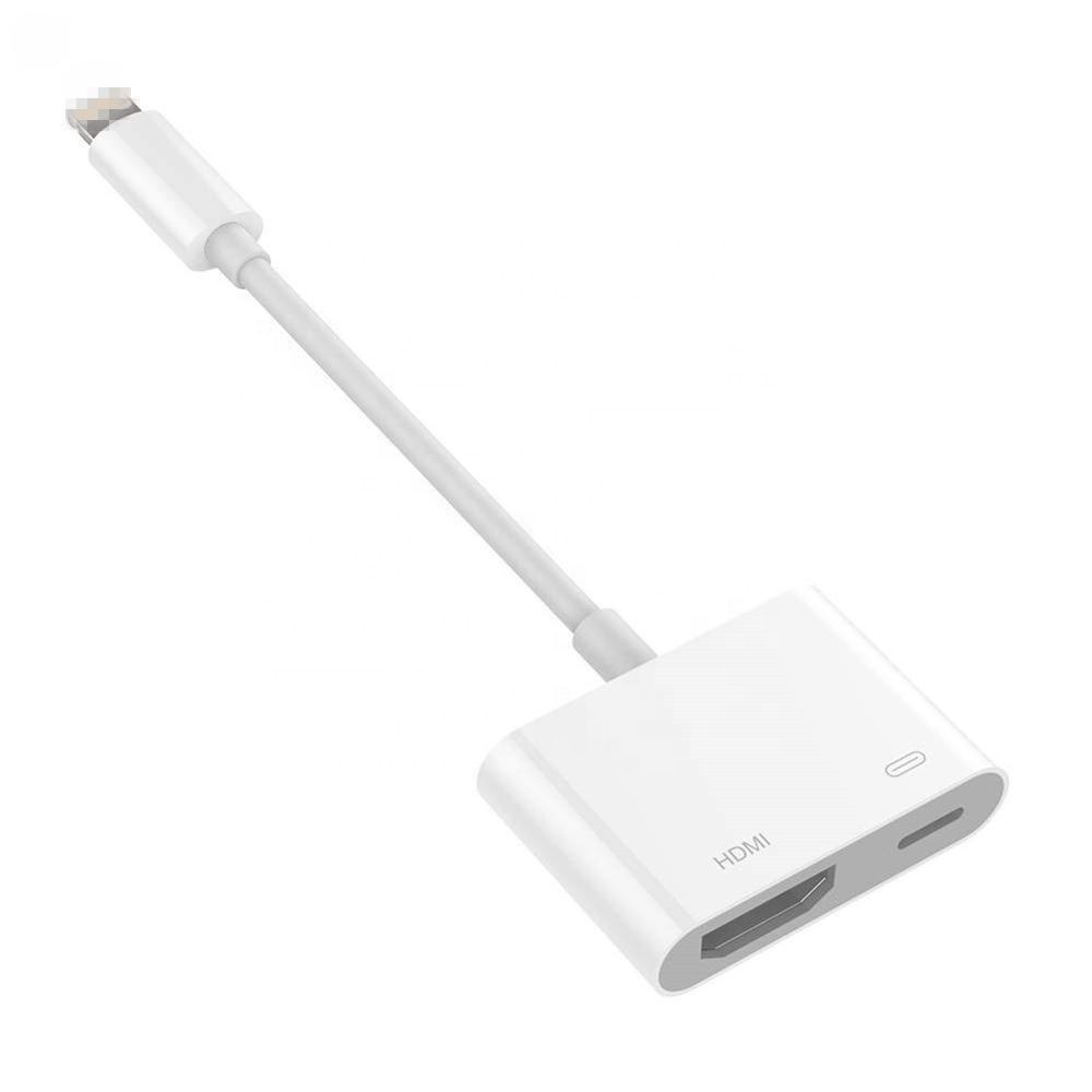 8Pin Lightning to HDMI AV видео адаптер для Apple Lightning к адаптеру HDMI/VGA/AV конвертер с осветительный зарядный порт для HD ТВ монитор