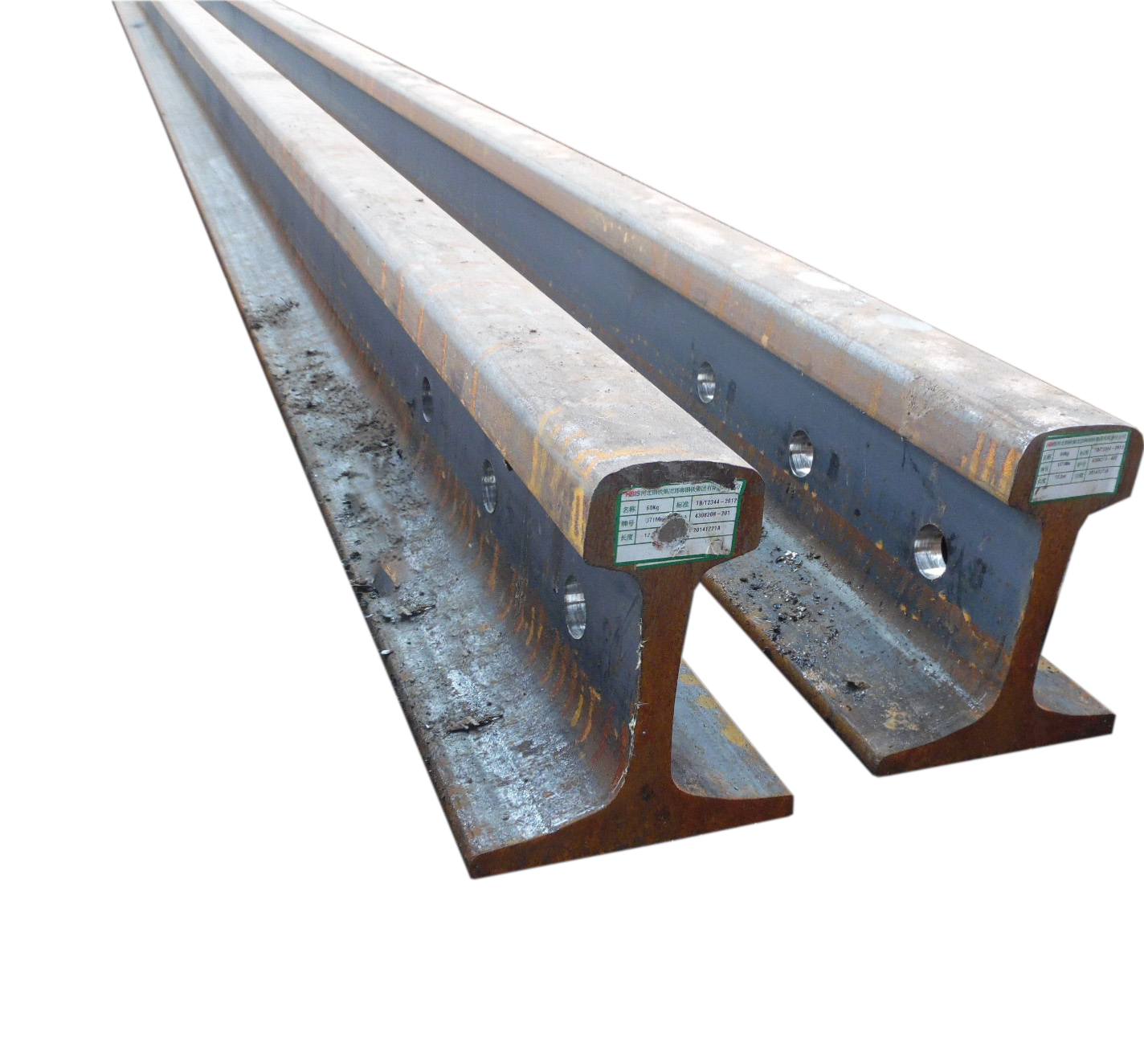 Factory Price UIC 54 UIC 60 UIC 860 Crane Rail Heavy Steel Light Rail For Sale