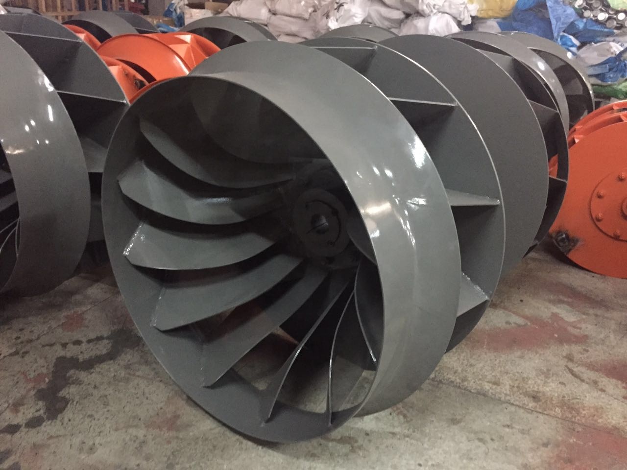 280mm Hot sales for bake oven industrial backward curve centrifugal fan wheel