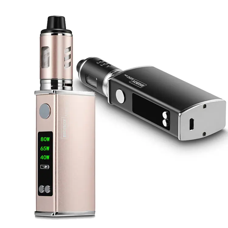 shenzhen e-cigarette wholesale new vape mods kit 2.0ml tank 80w vape pen