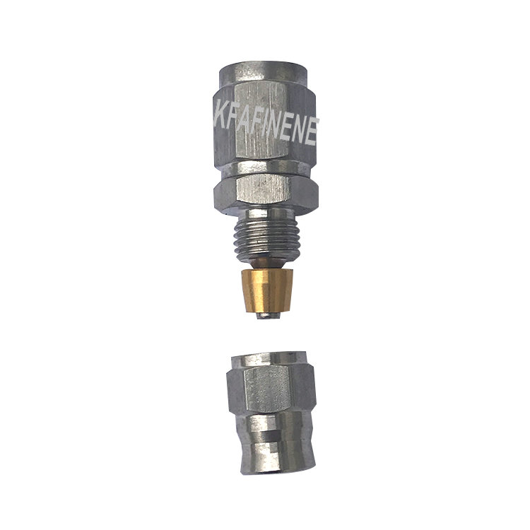 China supplier M10X1 straight 0 degree stainless steel fittings for AN3 PTFE braided brake hose
