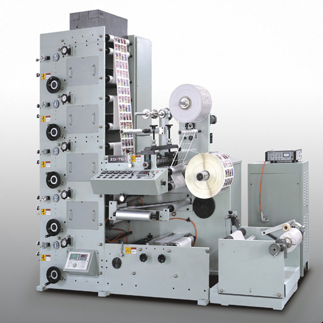 Flexo roll to roll 6 видов цветов блистерная печатная машина для фольги