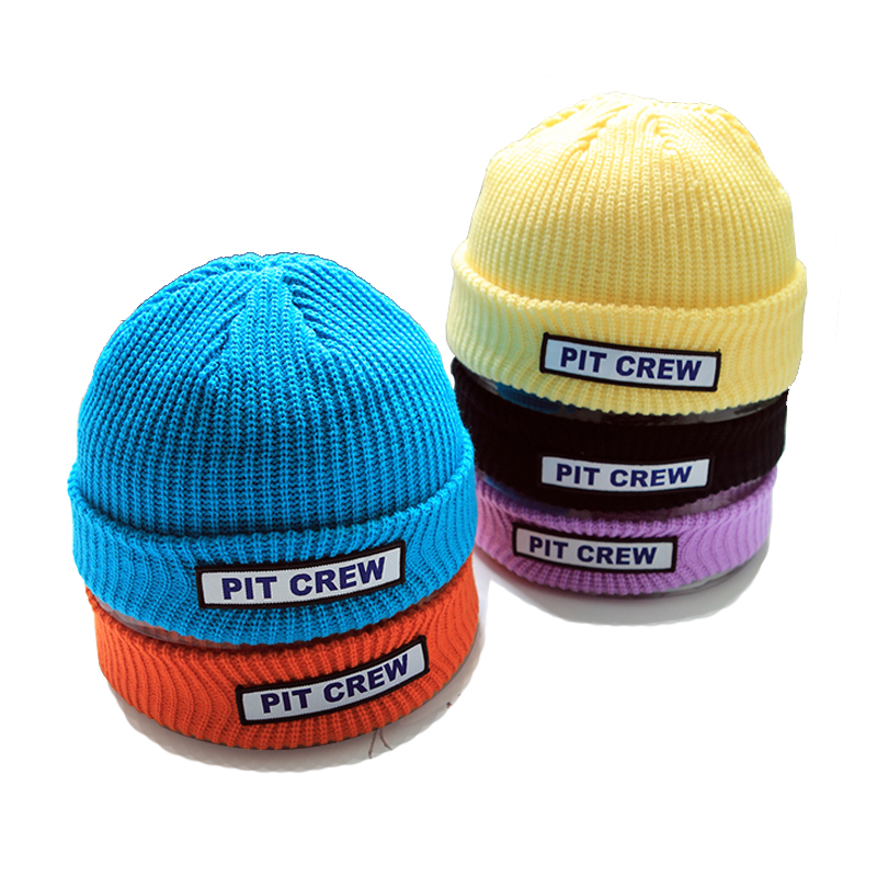 Вязанная зимняя вязаная шапка gorro