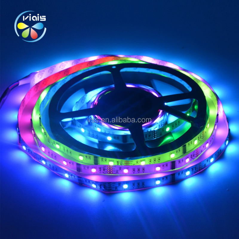 Полноцветная Гибкая светодиодная Пиксельная лента lpd6803 Digital RGB 5050