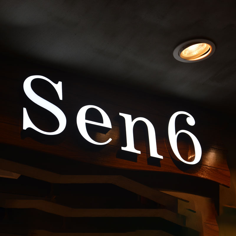 Outside sign truck led room signs 3d letters