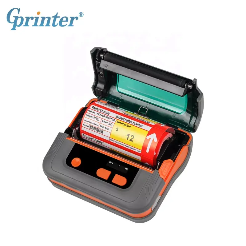 Gprinter GP-M421 4 inch portable mobile mini printer Blue tooth for logistics retail express warehouse label printing machine