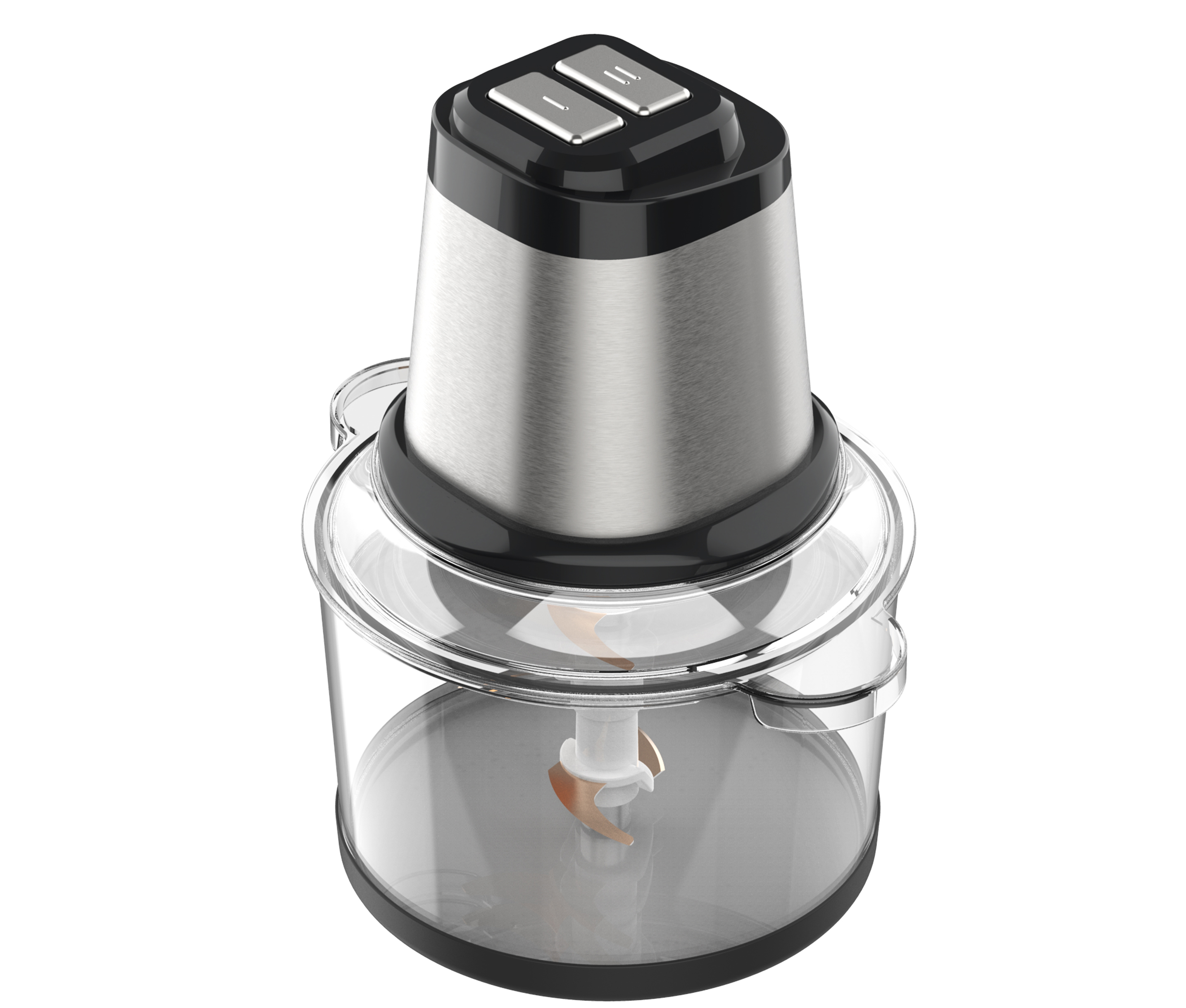1.8L Stainless Steel Blade Electric Garlic Onion Food Meat Grinder Electrical Vegetable Chopper for kitchen