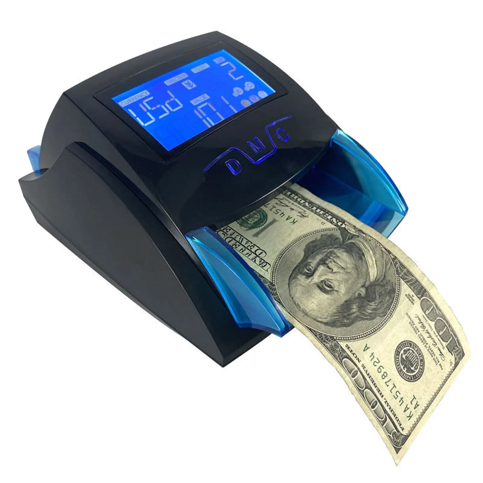 USD CHF EUR Mini Handy Banknote UV/MG Detecting Machine Euro Notes Money Bill Detector HL-520B USD/EUR Cash Dinero Detector