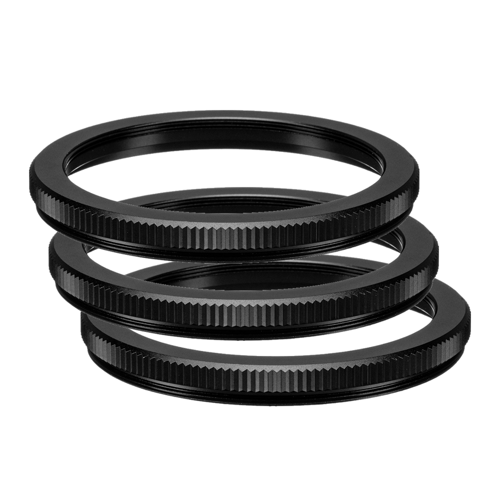 Customized CNC machinining turning Aluminum alloy blocking front camera lens metal ring