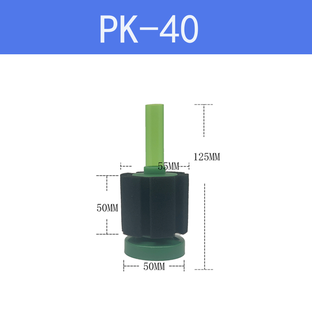 PK-40 Akvarium Super Wholesal Aquarium Spong Filter Aquatiam Filter