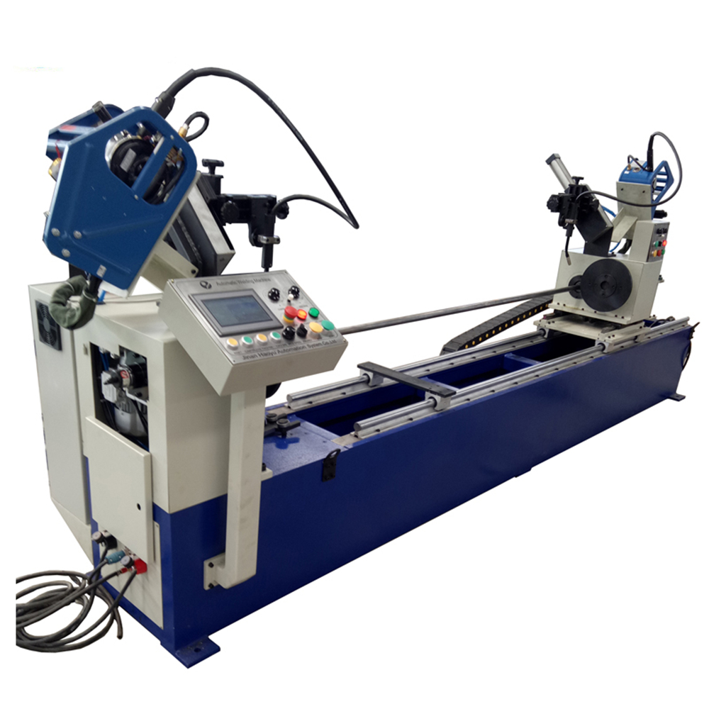 Cnc контрольная труба, фланцевое стыковое соединение, квадратная труба, фланцевый обхват сварки, автоматический круговой сварочный аппарат