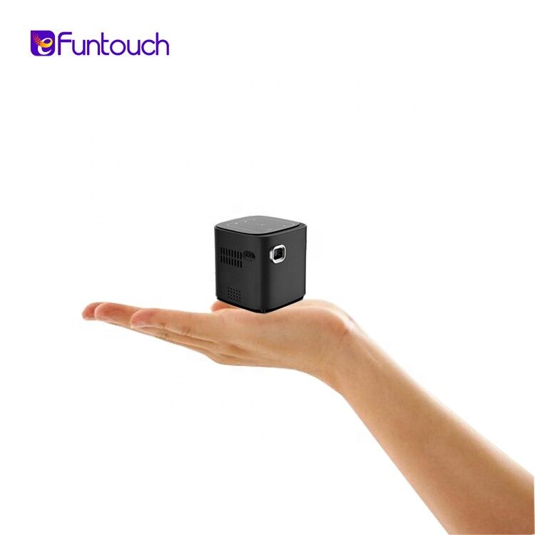 Светодиодный проектор для мобильного телефона 1080P Android Beam Pico DLP 4K домашний кинотеатр Wi-Fi мини-проектор