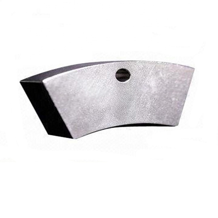 Custom Shape OEM SmCo5 Samarium Cobalt Arc Magnets With Holes