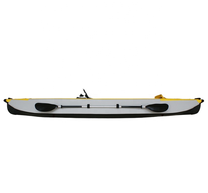 OEM 3.2m Foladable Inflatable Full Drop Stitch Single Kayak for fishing