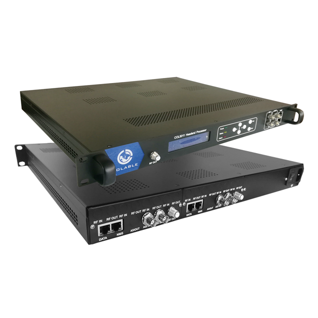 Цифровой головной модуль, устройство мультиадресных MPTS STPS IP to 12 * DVB-C/DVB-T/ ATSC-T/ ISDB-T Modulator COL5011