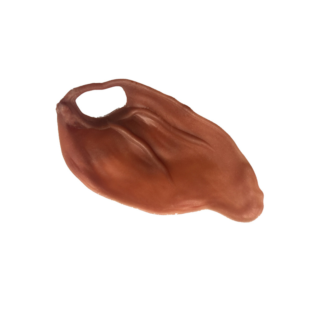 OEM Pig ear shape dog treats dog chews veggie pig ears for dog