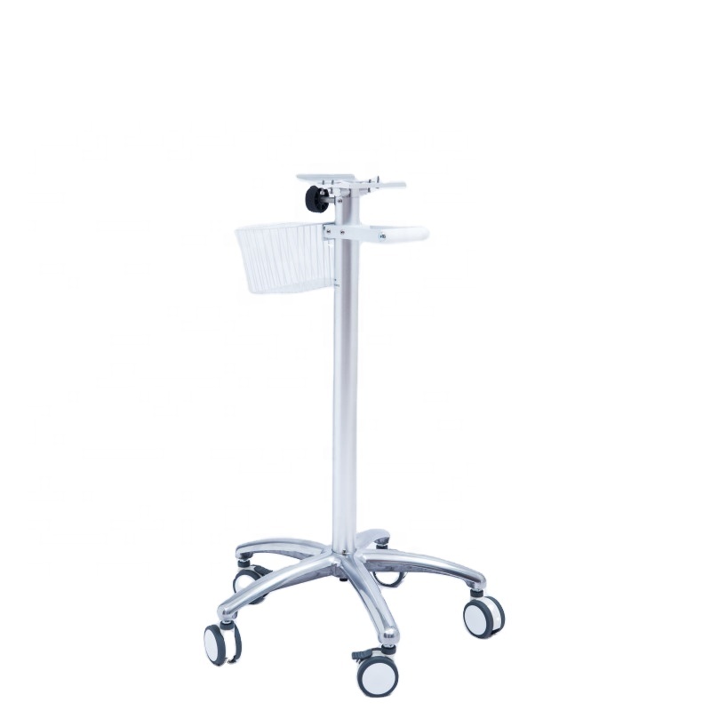 stainless steel medical instrument medical Monitor trolley for hospital