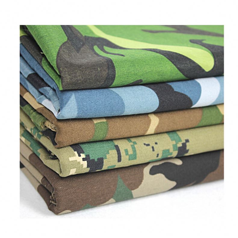 High quality woven polyester cotton/polycotton water repellent camouflage fabric for military army uniform outdoor wear cloth