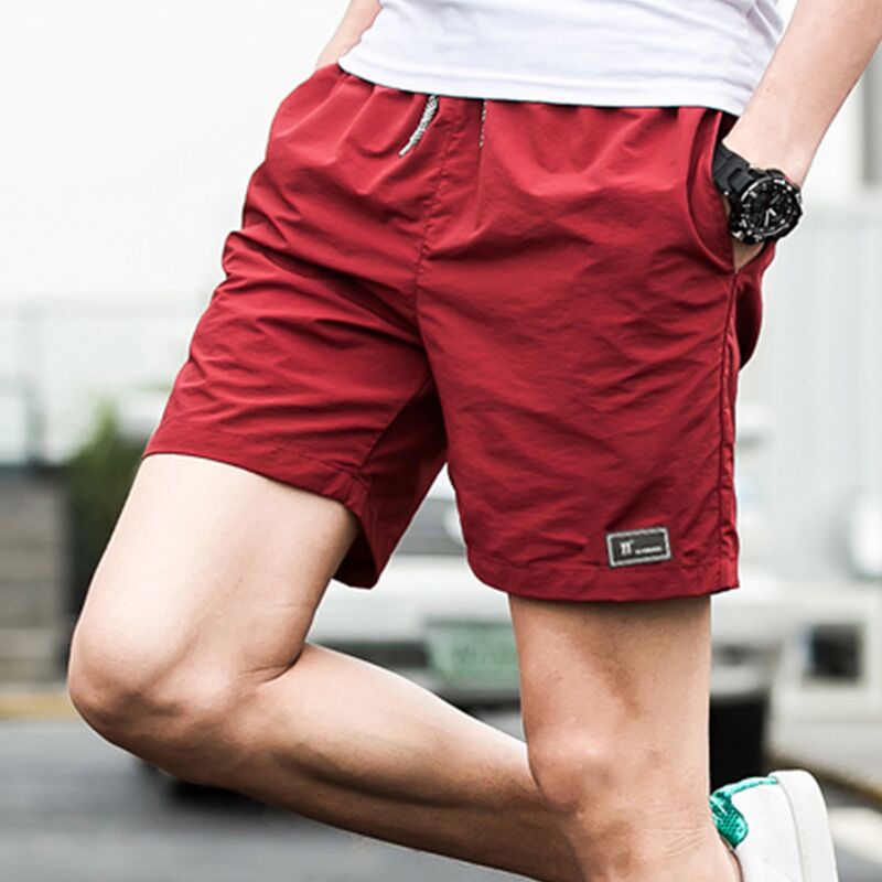 Wholesale Summer Fashion Men Youth Polyester Dry Fit Plus Size Shorts
