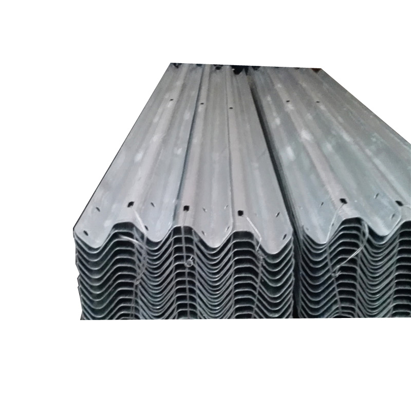 High quality hot sale traffic high security galvanize two waves guardrails safety barrier