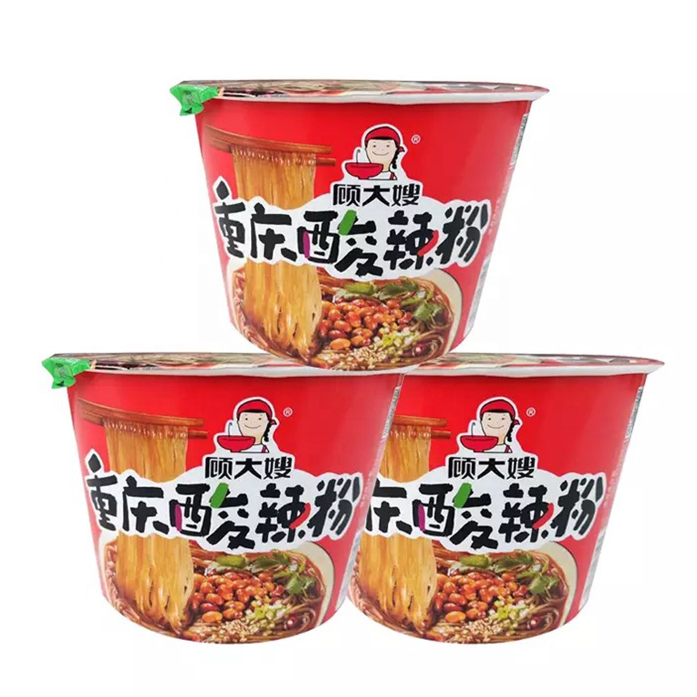 Cooked 4 Minutes Ready Eat Rice Noodles Instant Soup