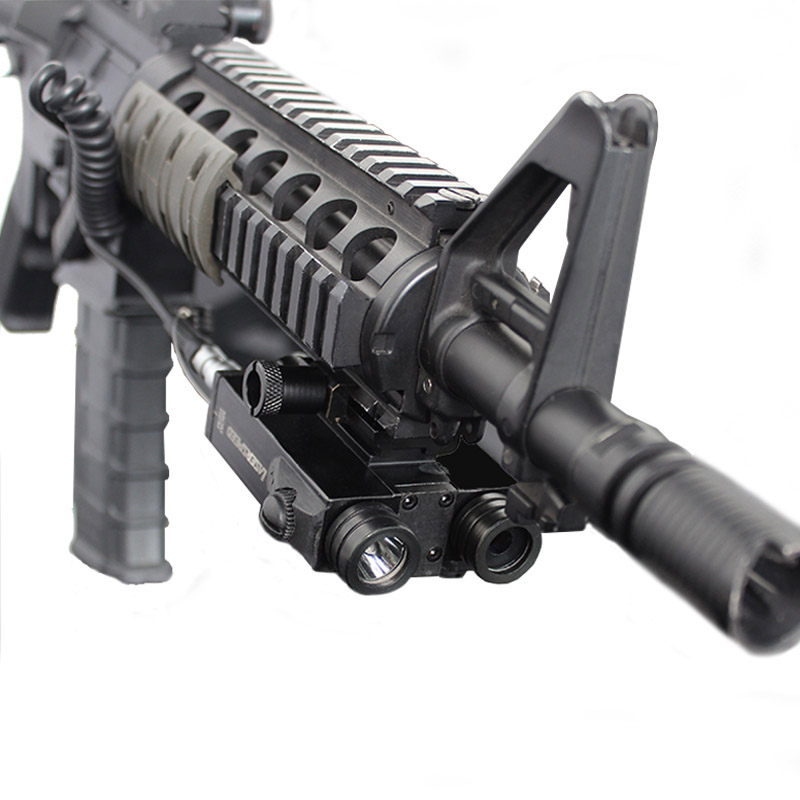 Ar-15 тактический фонарь освещения при съемке и зеленая точка лазерного combo