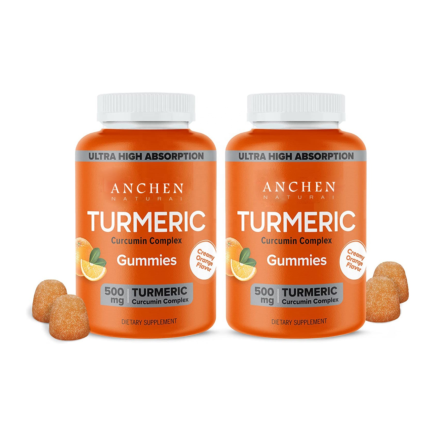 Factory Supply Turmeric curcumin anti inflammatory antioxidants gummies immune system booster supplements with best price