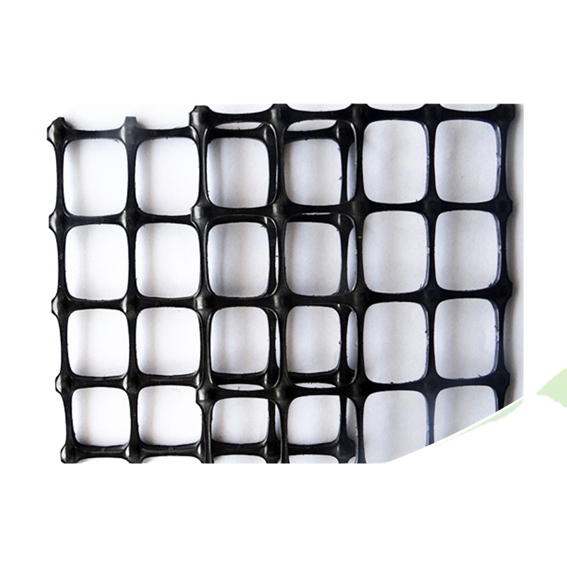 50kn Biaxial Plastic Geogrid in Railway and Highway Construction